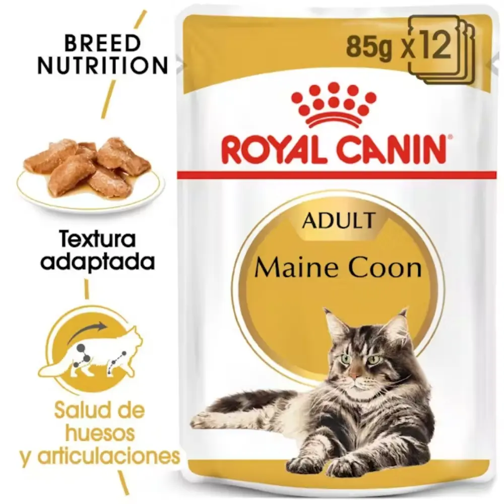 Royal Canin Maine Coon 85 g Paté Húmedo para Gatos - Image 2