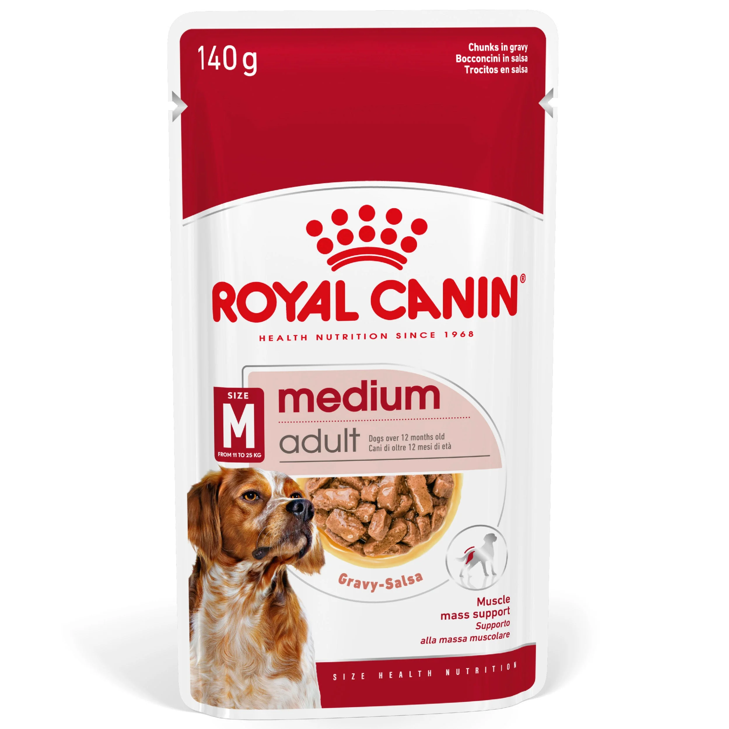 Royal Canin Medium Puppy | Adult | Ageing 140 g húmedo para perros