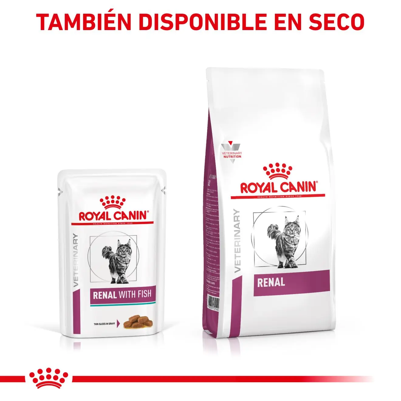 Royal Canin Veterinary Renal con Atún en Salsa 85 g Sobre Húmedo para Gatos - Image 2