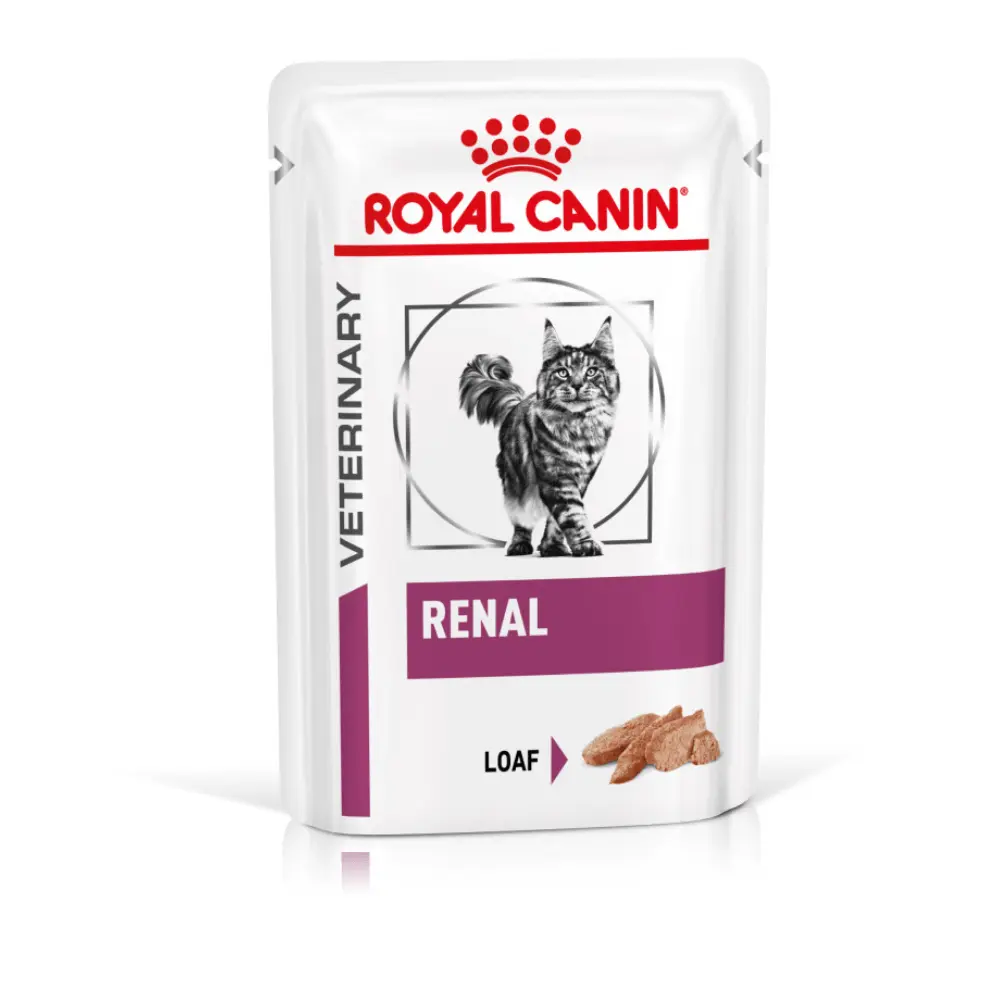 Royal Canin Veterinary Renal Paté en Sobre 85 g Comida Húmeda para Gatos