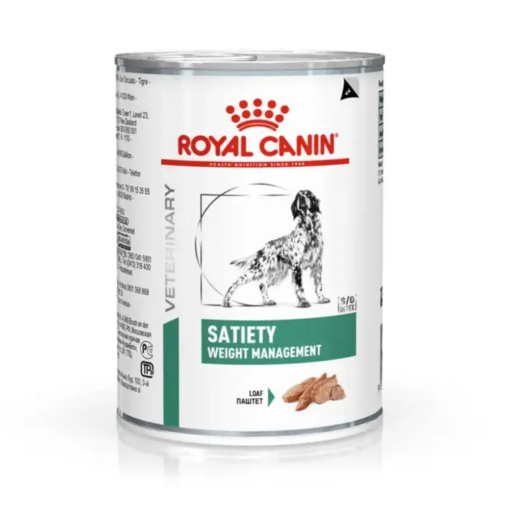 Royal Canin Veterinary Satiety Support Lata 410 g Perro húmedo