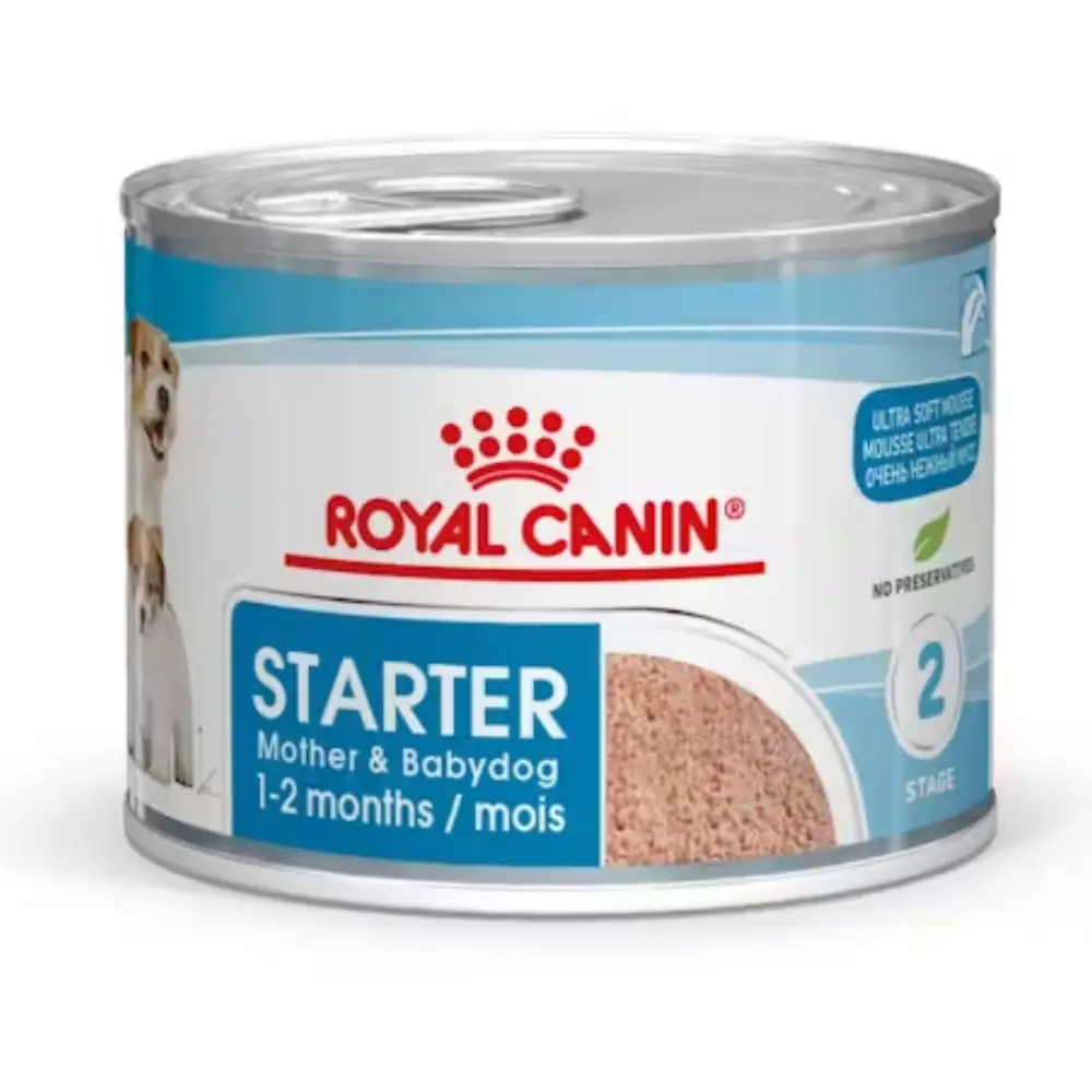 Royal Canin Starter Mousse Lata 195 g húmedo