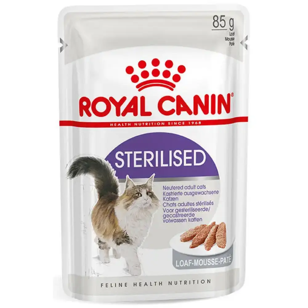 Royal Canin Sterilized Paté 85 g Comida Húmeda para Gatos