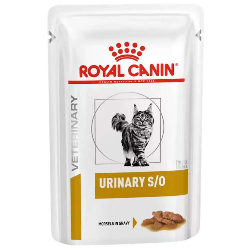 Royal Canin Veterinary Urinary S/O en Salsa 85 g Comida Húmeda para Gatos