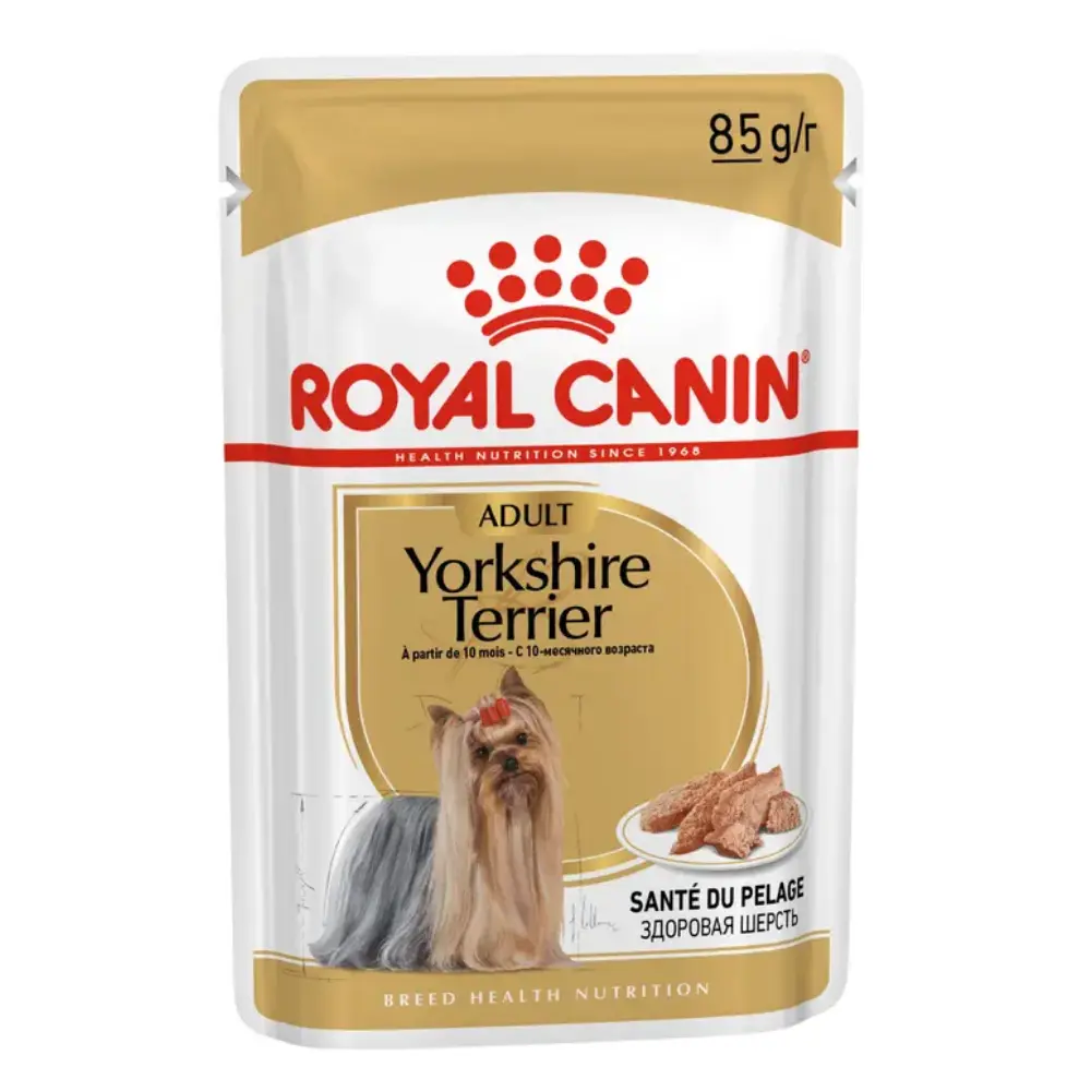 Royal Canin Yorkshire Paté Adulto 85 g Comida Húmeda para Perros