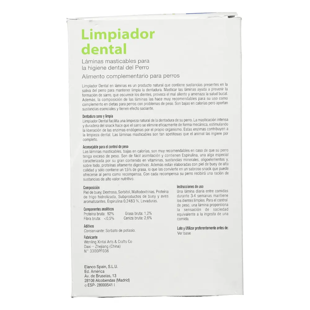 Sano y Bello Limpiador Dental 140 g Elimina Sarro | Aliento Fresco para Perros Elanco - Image 2