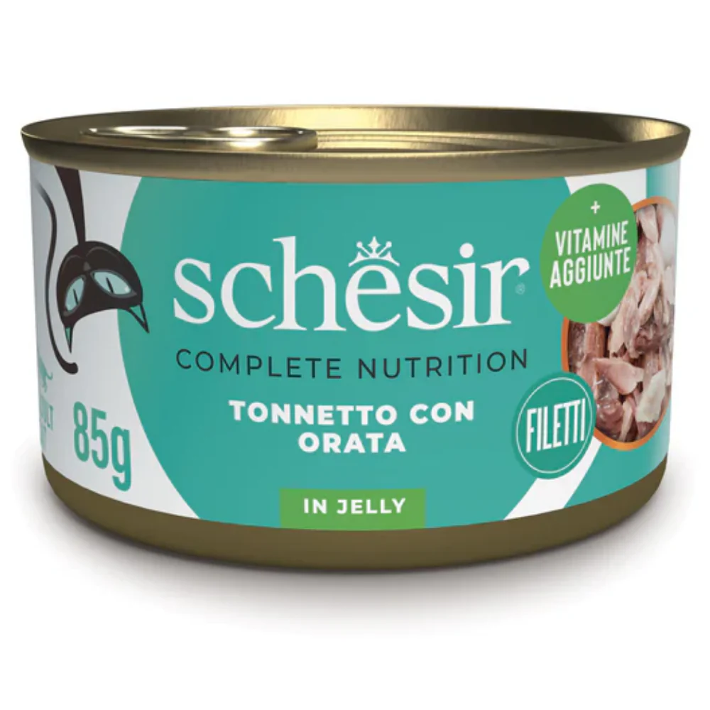 Schesir Lata de Gato 85 g Atún y Dorada