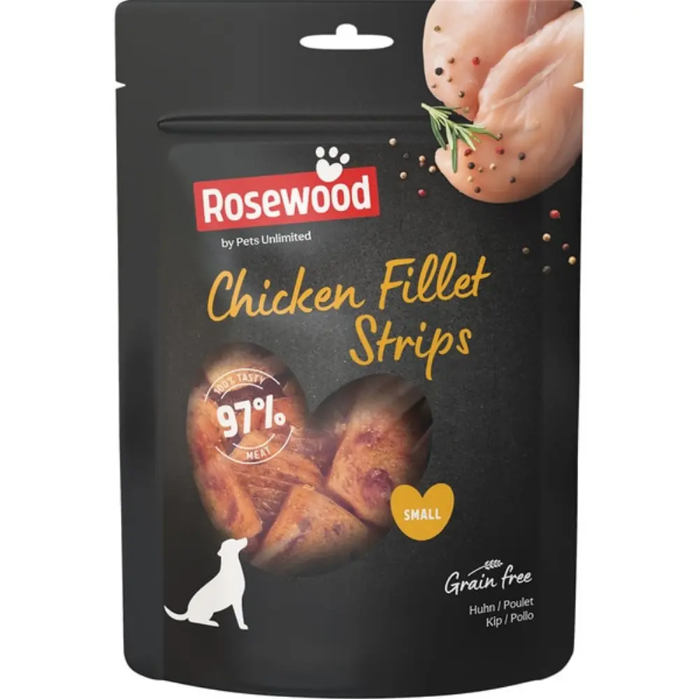Snack Dog Pets Filete de Pollo Tiras Masticables 150 g