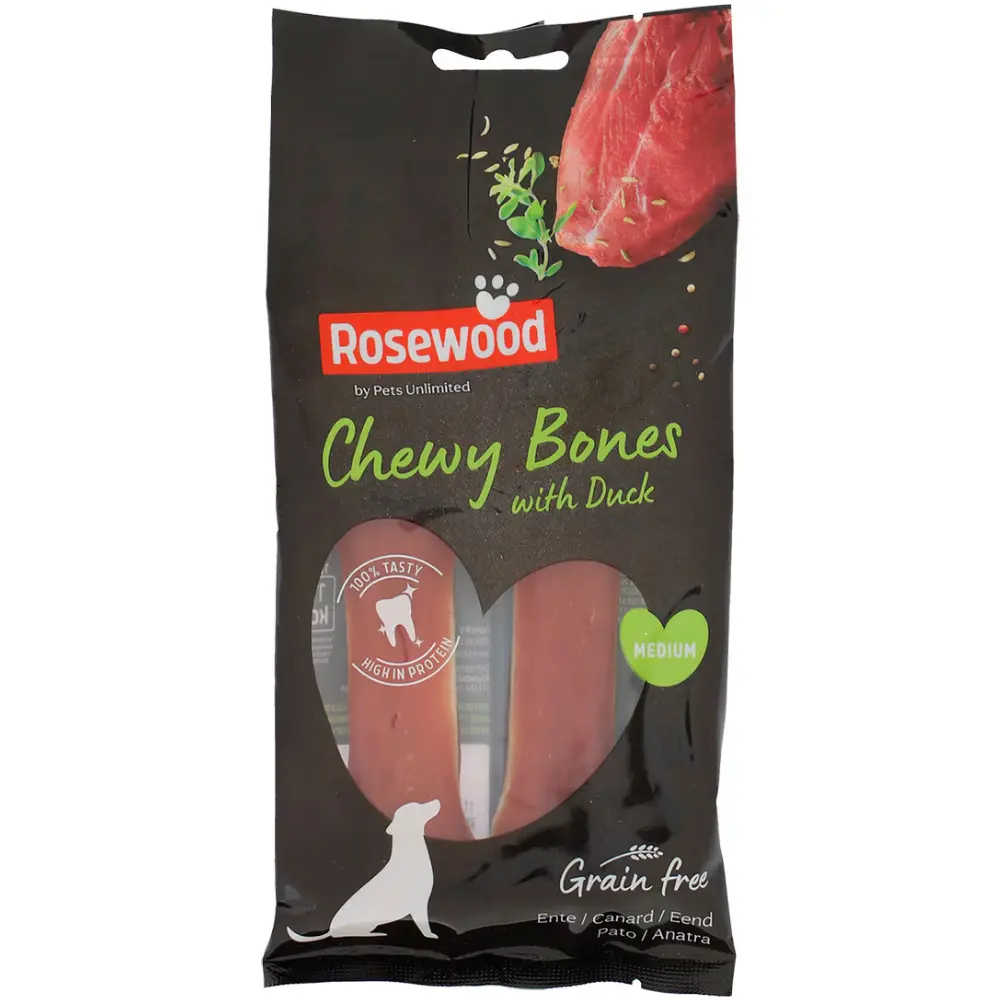 Snack Dog Pets Hueso Masticable con Pato 80 g