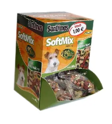Snack Tasty Huesos Soft Mix 60 g