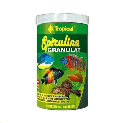 Spirulina Granulada 100 ml.Tropical