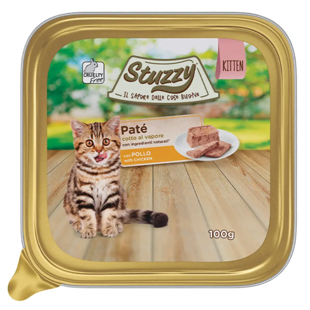 Stuzzy Tarrinas de Gato Cachorro 100 g Pollo