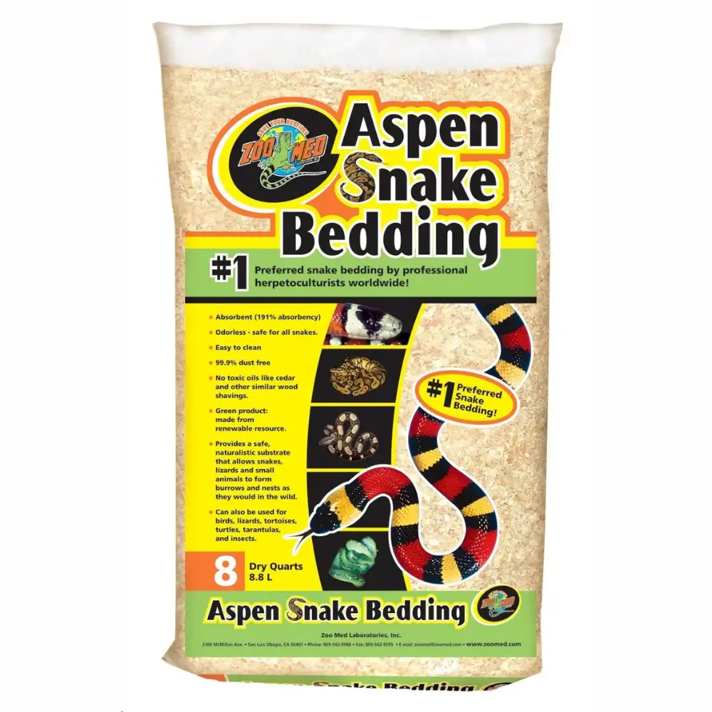Sustrato Para Serpientes Aspen