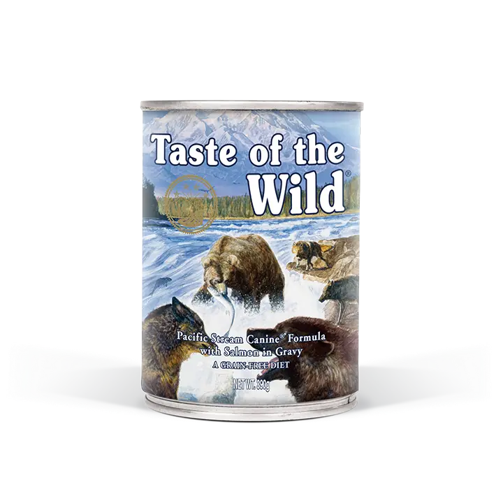 Taste Of The Wild Dog Adult Pacific Stream Salmón Ahumado 390 g Húmedo