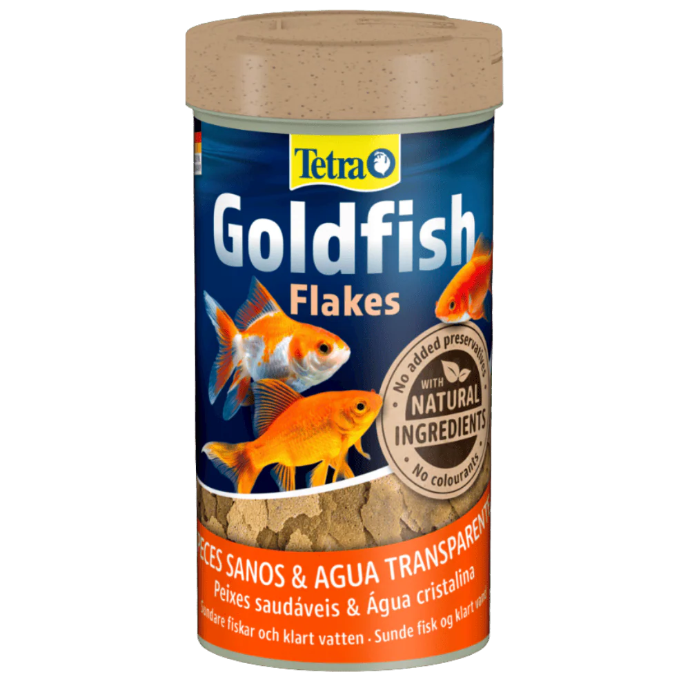 Tetra Goldfish Flakes Escamas Alimento para Peces