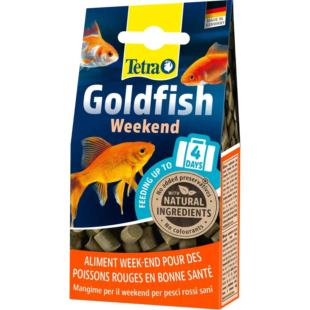 Tetra Goldfish Weekend 40 uds para Peces de Agua Fría (Fin de Semana-Vacaciones)