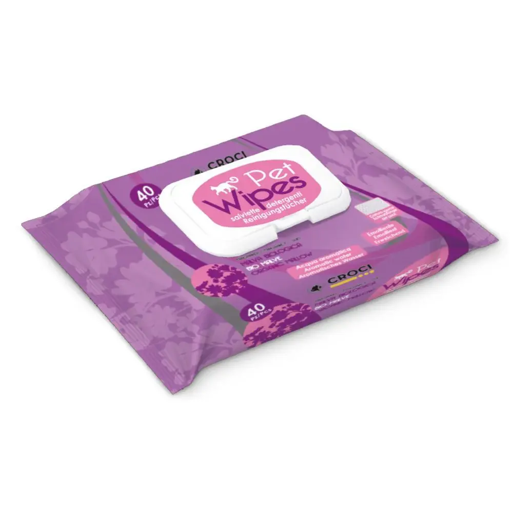 Toallitas Para Gato Organic Mauve 40Udes