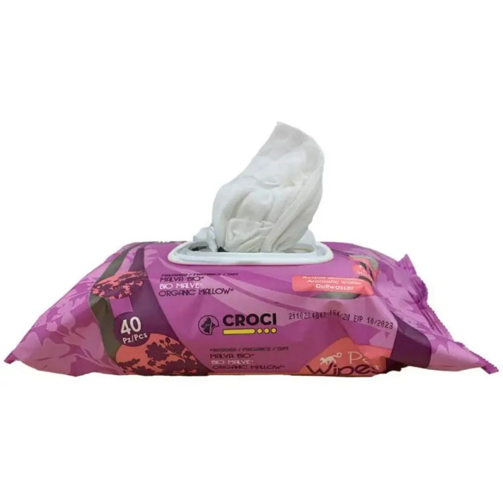 Toallitas Para Gato Organic Mauve 40Udes - Image 2