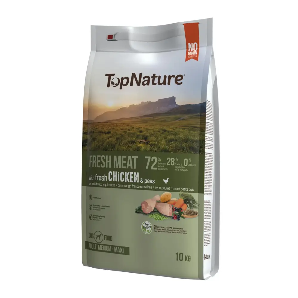 Top Nature Pollo Medium-Maxi 10 kg
