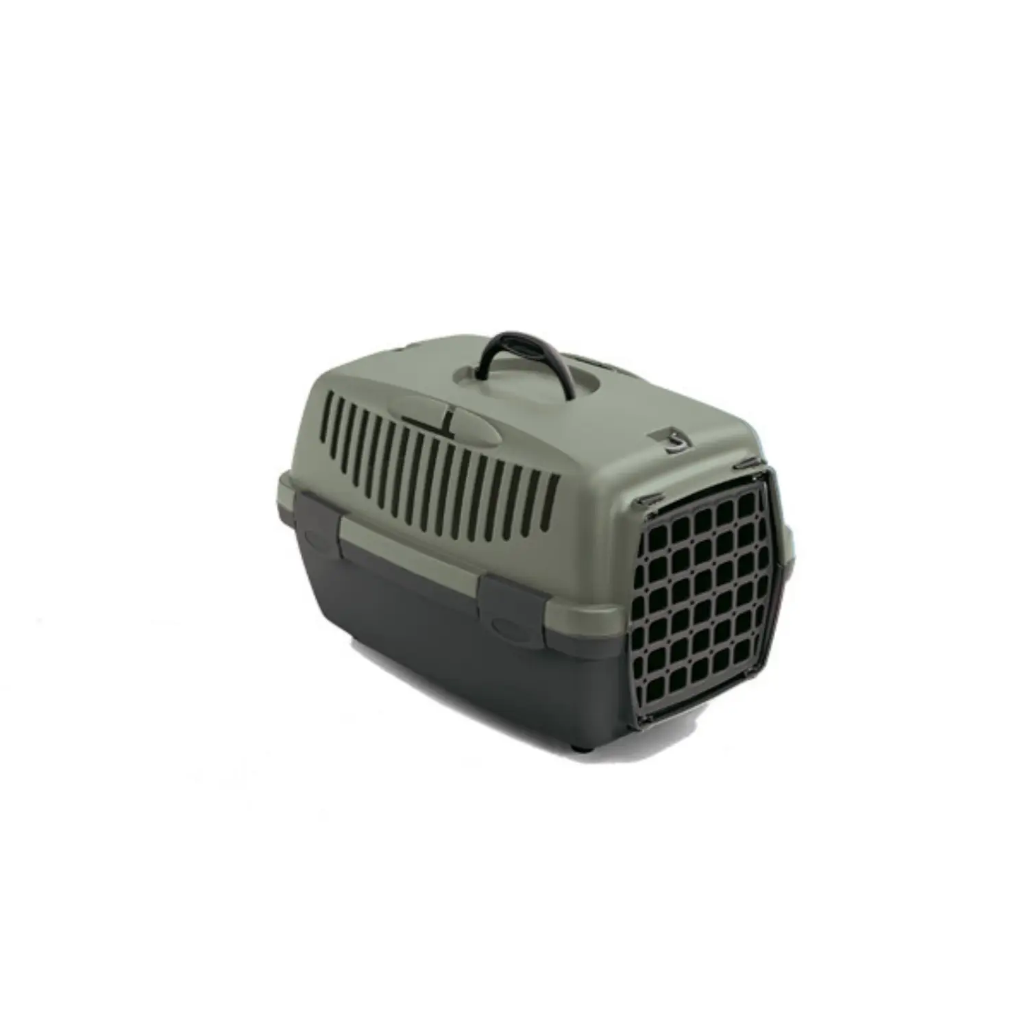 Transportín Gulliver 1 Green para Perros 48x32x31 cm Stefanplast