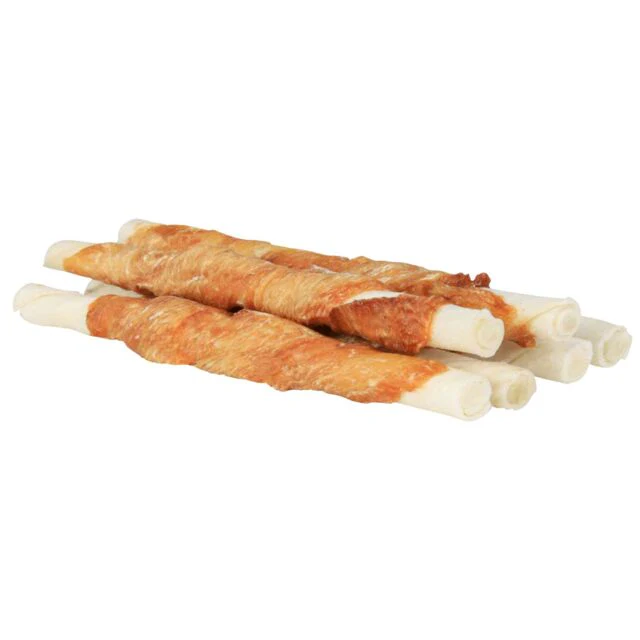 Trixie Snack Denta Fun Rollitos Pollo 28cm