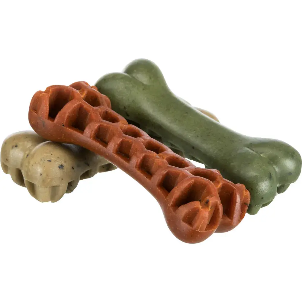 Trixie Snack Denta Fun Veggie Hueso Snack Vegano para Perros