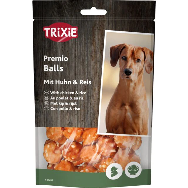 Trixie Snack Rice Chicken Balls Bolas de Pollo y Arroz para Perros