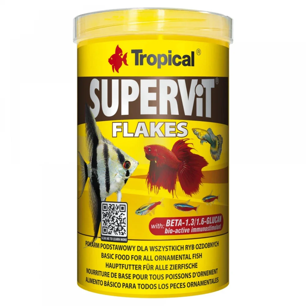 Tropical Supervit Basic Comida de Alta Calidad para Peces