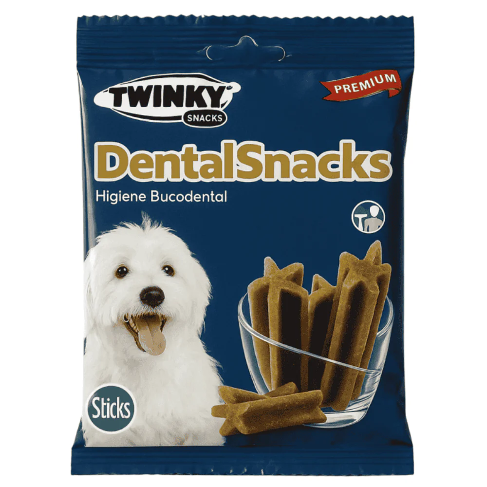 Twinky Dental Snacks para Perros 110 g | 7 Sticks Dentales