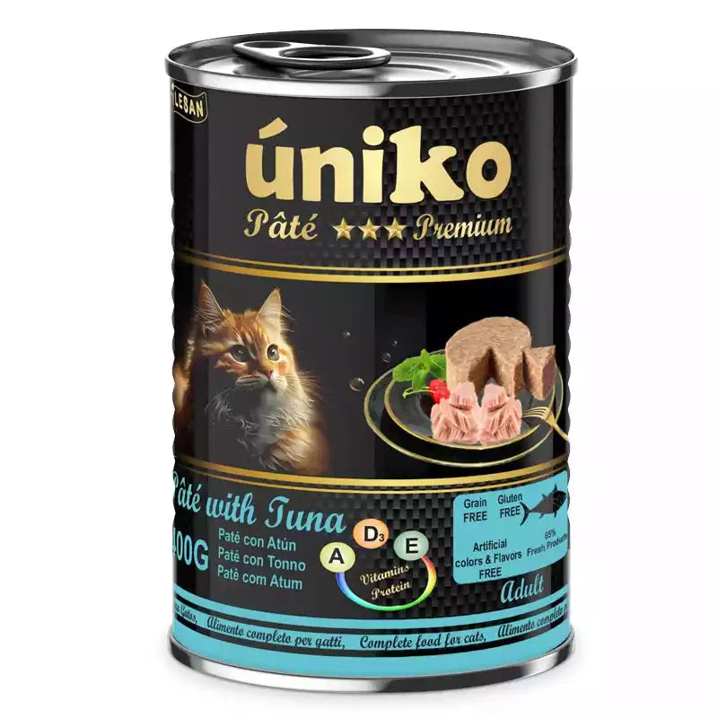 Uniko Comida Húmeda Paté para Gatos 400 g