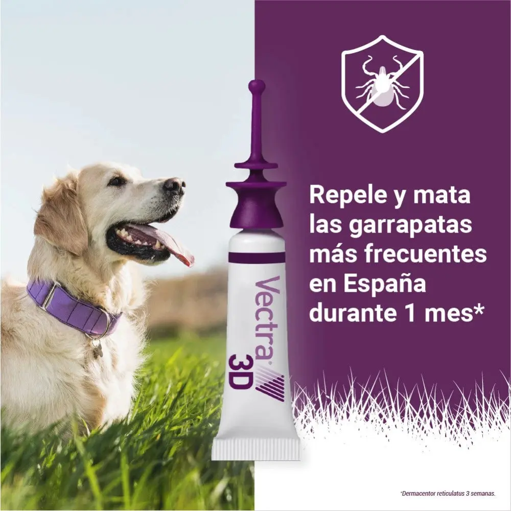 Vectra 3D Pipetas Antiparasitarias para Perros Pack 3 uds - Image 4