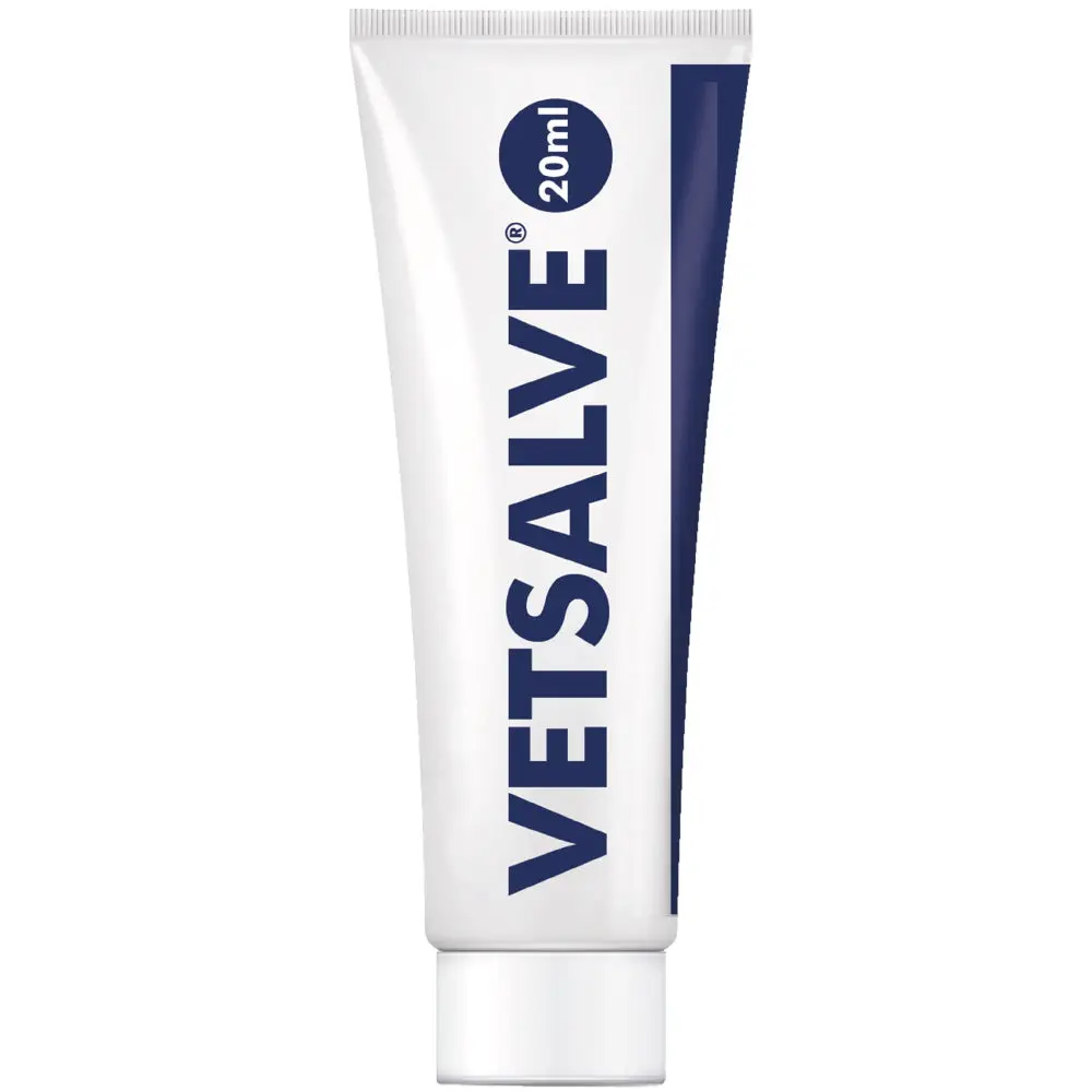 VetPlus Vetsalve Pomada 20 ml Bálsamo Tópico con Resina de Abeto Noruego para Perros y Gatos