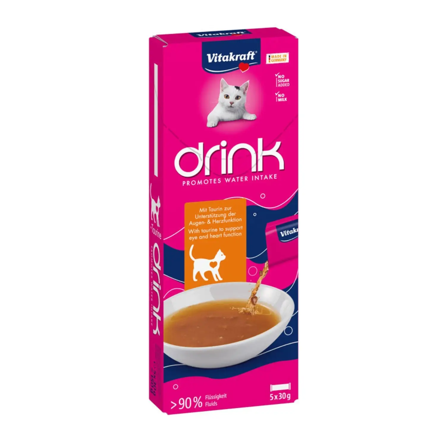 Vitakraft Cat Drink Pack 5x30 g Bebida para Gatos