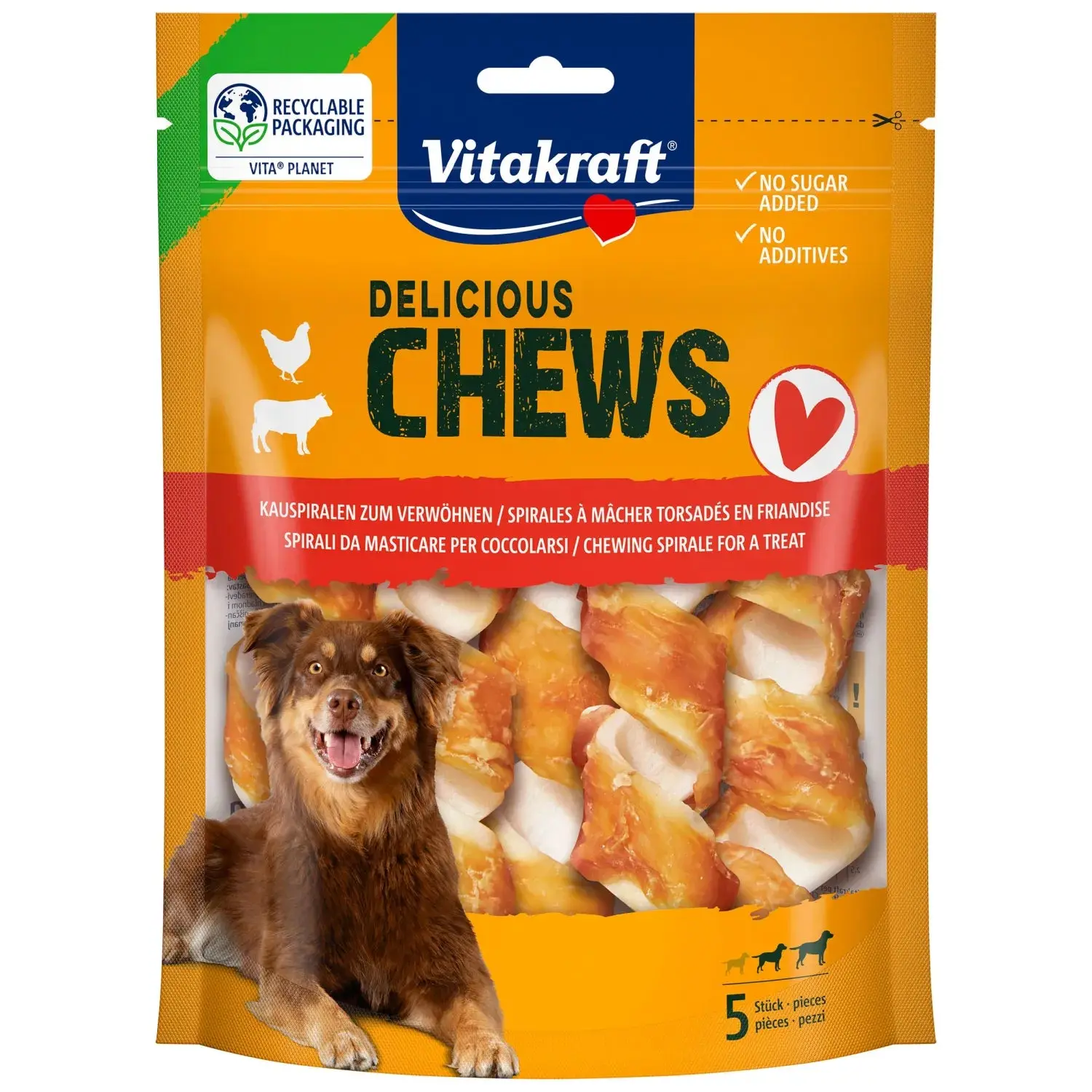 Vitakraft Deli Chews Pollo Snack para Perros