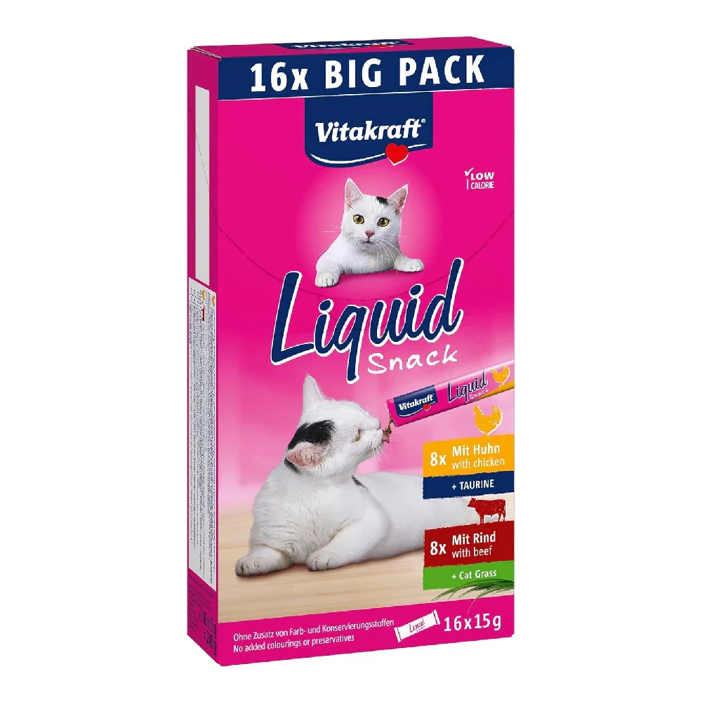 Vitakraft Liquid Snack para Gatos Multipack 16x15 g - Image 2