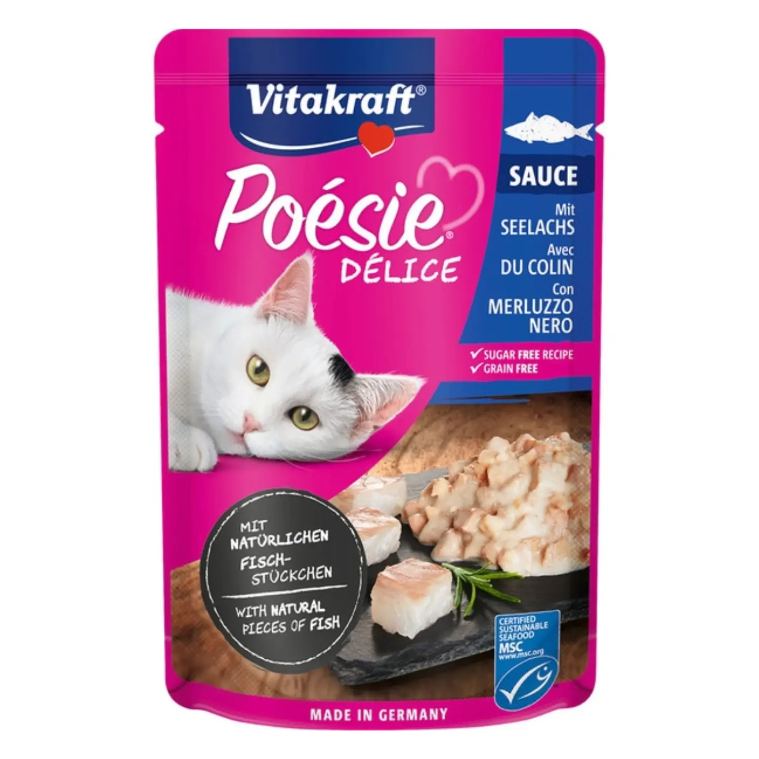 Vitakraft Poesie Délice Sauce 85 g