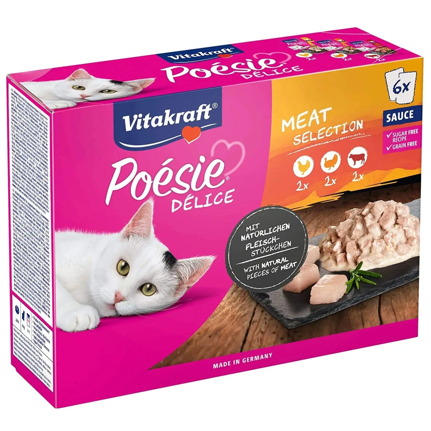 Vitakraft Poesie Deli Sauce Pack 6x85 g