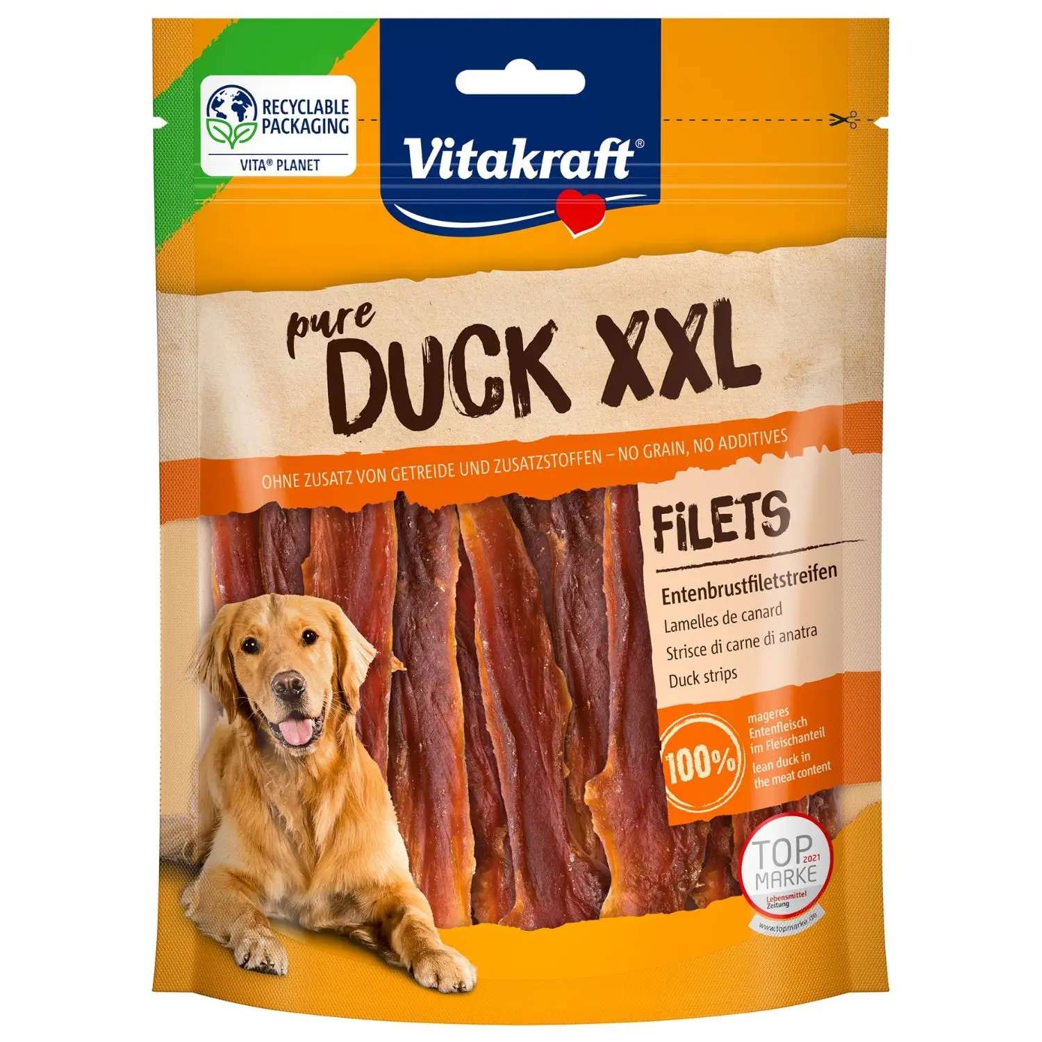 Vitakraft Pure Duck Filete de Pato 80 g