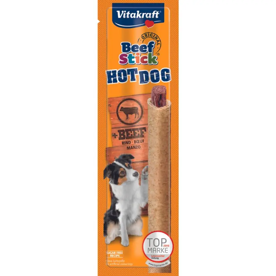 Vitakraft Snack Beef Stick Hot Dog 30 g