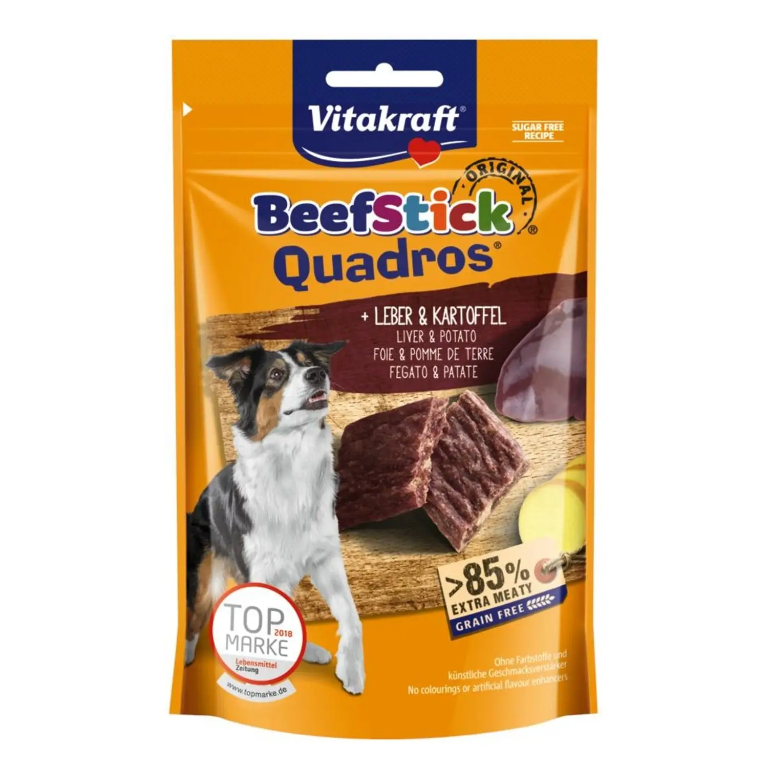 Vitakraft Snack Beef Stick Quadros 70 g - Image 2