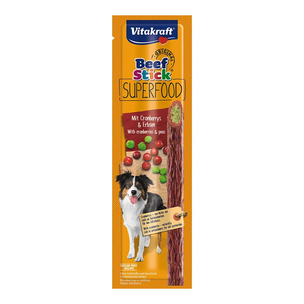 Vitakraft Snack Beef Stick para Perros Superfood 25 g