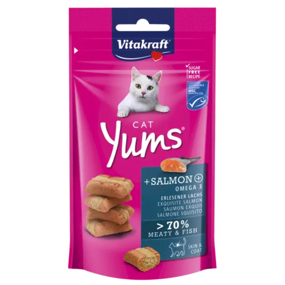 Vitakraft Cat Snack Yums Salmón 40 g