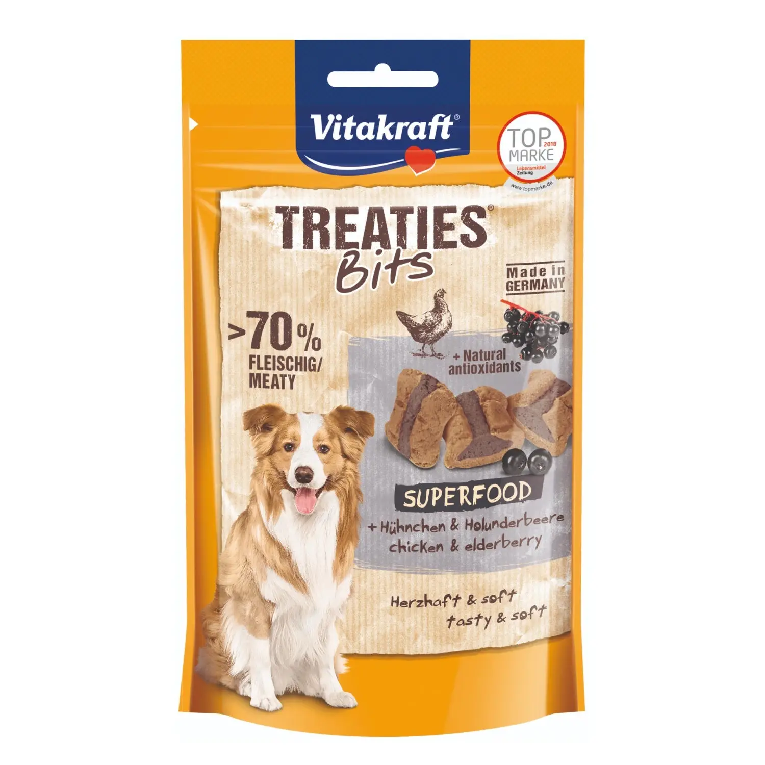 Vitakraft Snack Treaties + Superfood bayas de sauco 100 g