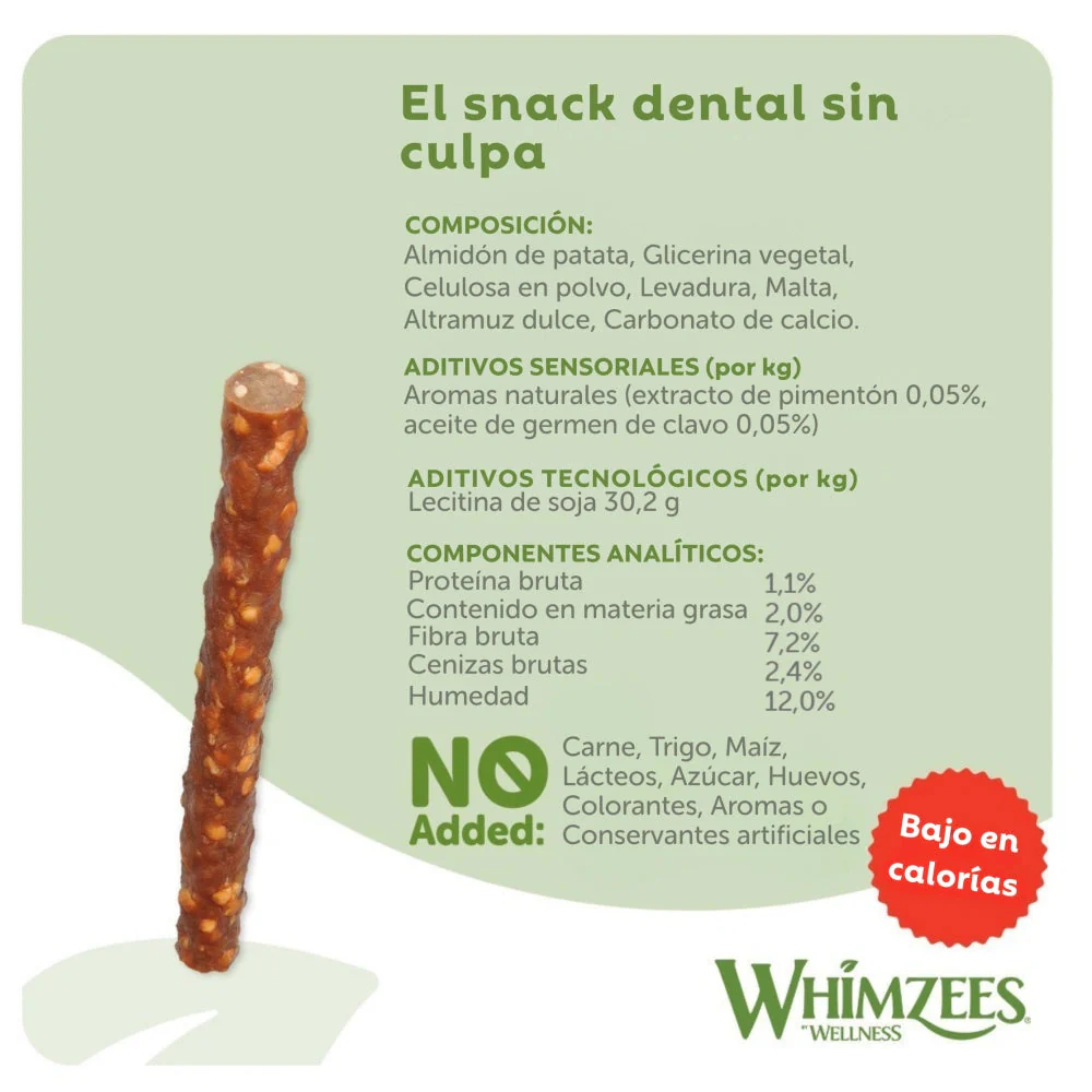 Whimzees Barritas Vegetarianas "S" Bolsa 28 uds - Image 6