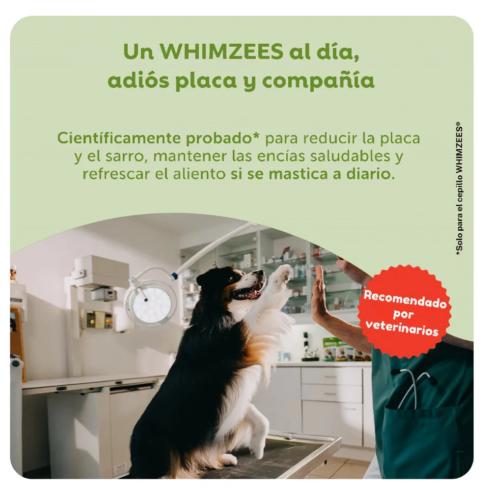 Whimzees Cocodrilo Mix Bolsa 360 g Snack Dental para Perros - Image 9