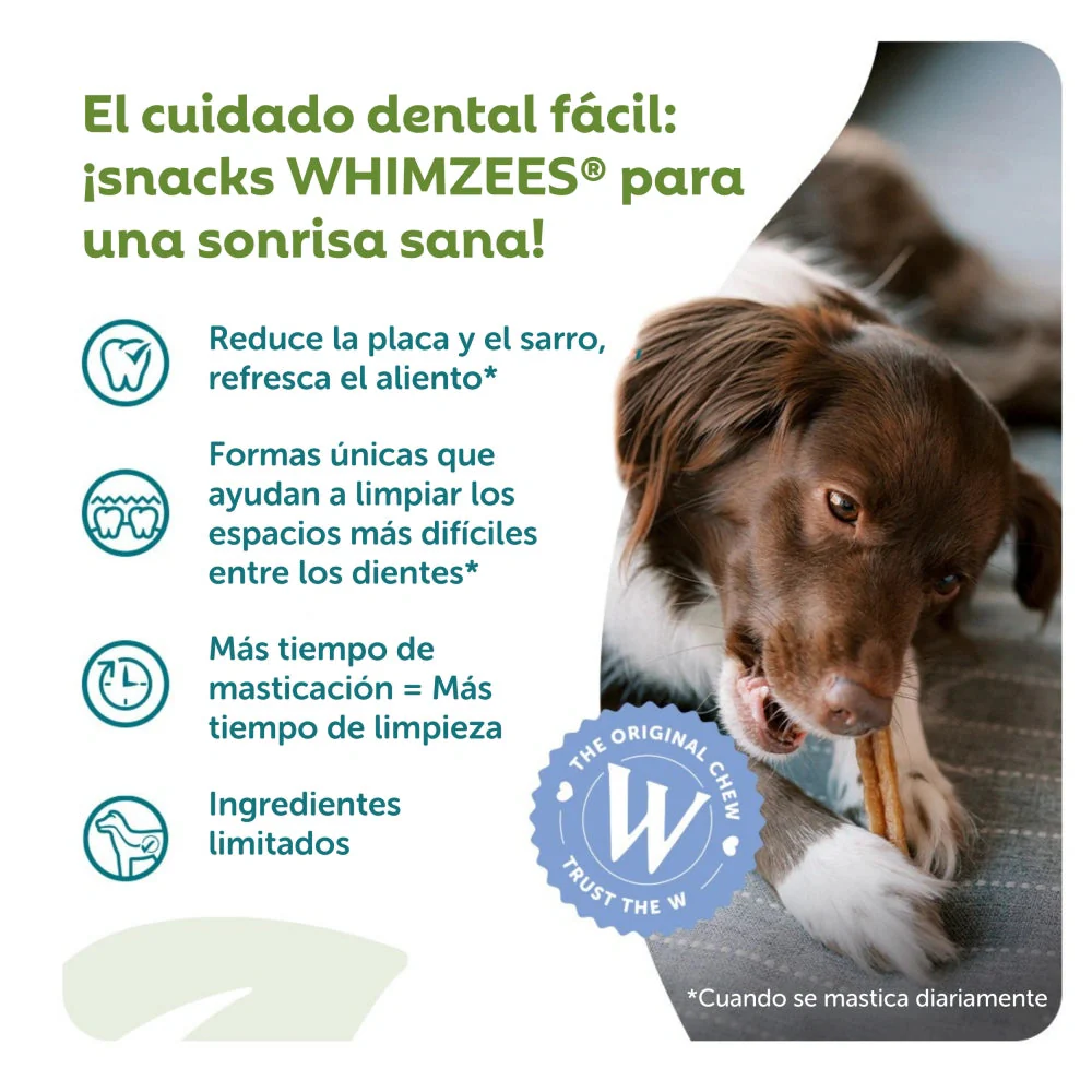 Whimzees Hueso Estrella Snack Dental para Perros Bolsa 420 g - Image 4