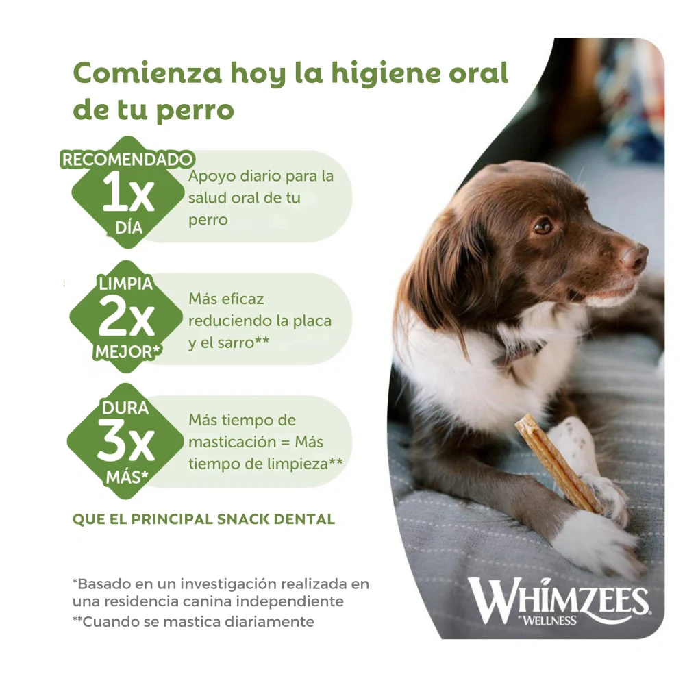 Whimzees Hueso Estrella Snack Dental para Perros Bolsa 420 g - Image 8
