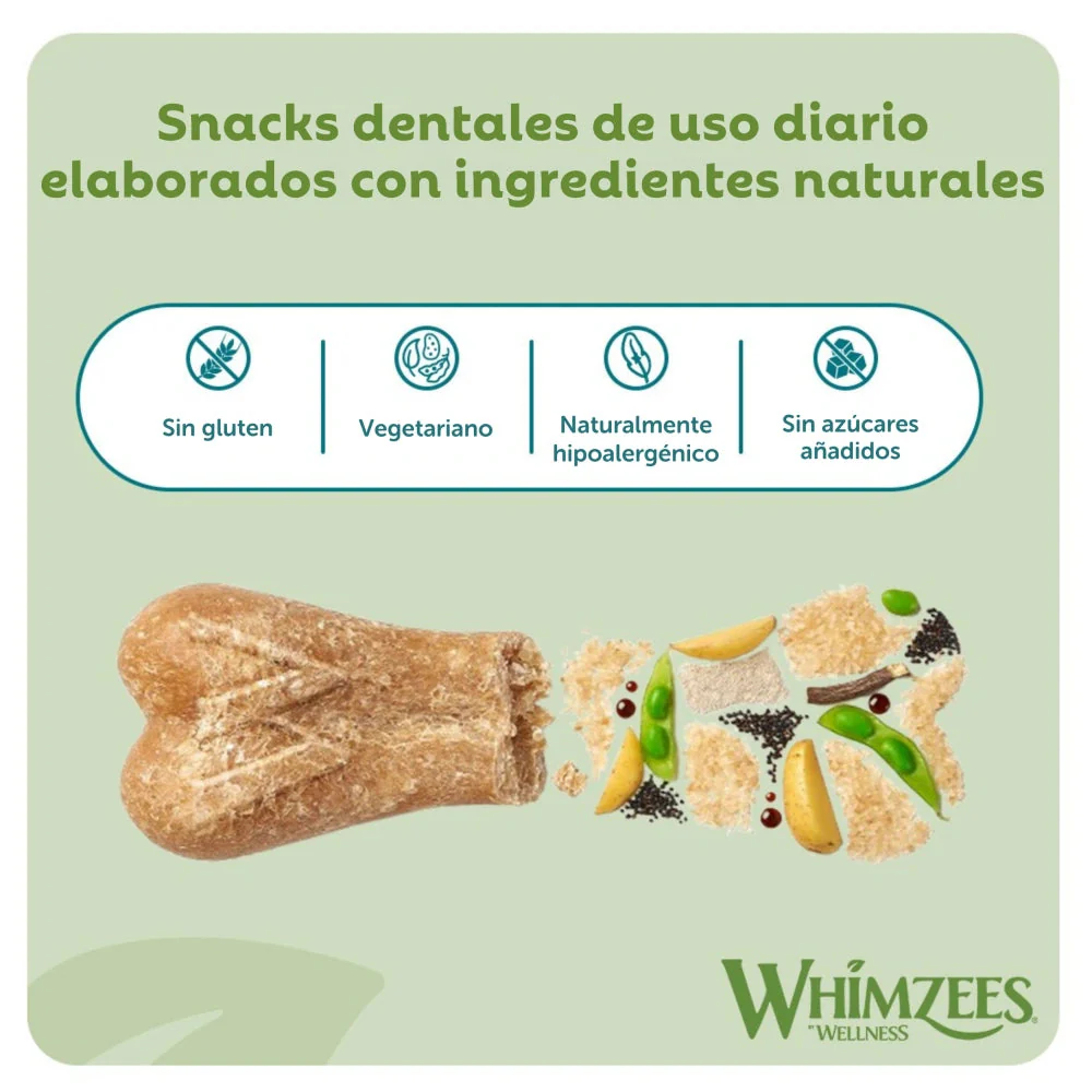 Whimzees Ricebone Snack Dental para Perros - Image 2