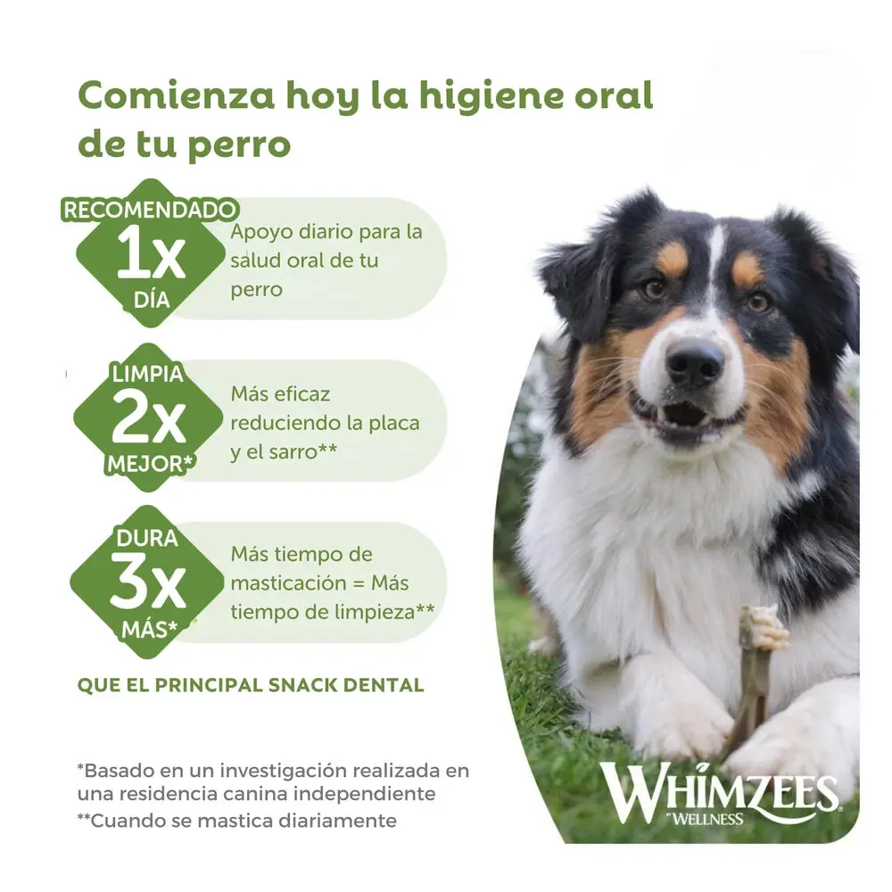 Whimzees Ricebone Snack Dental para Perros - Image 5