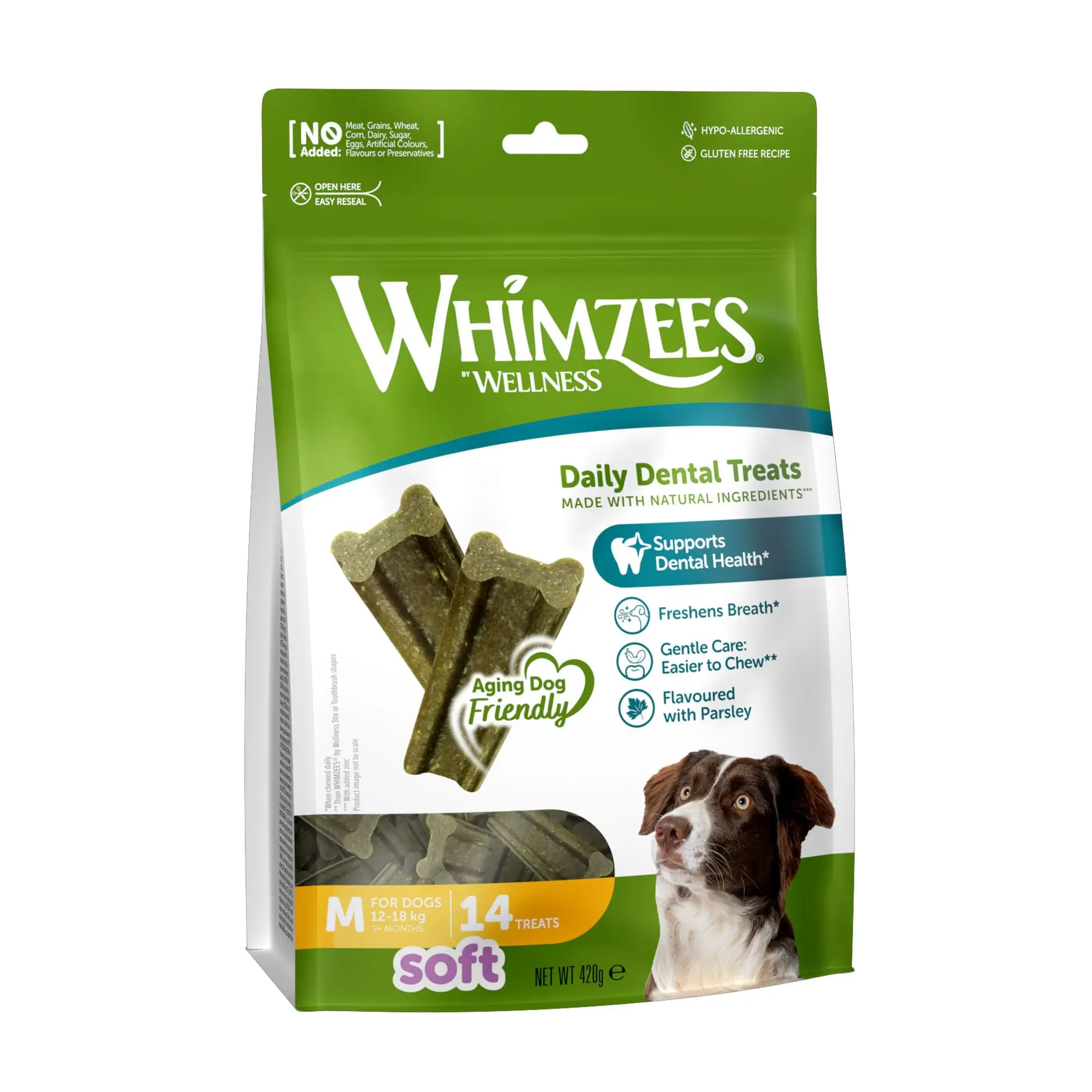 Whimzees Soft Value Snack Blandos para Perros - Bolsa de 360 g - Image 2